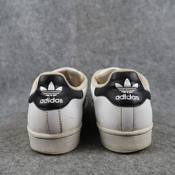 Adidas Shoes Mens 5.5 Sneakers Superstar Casual Trainers Athletic Lace Up White - Picture 5 of 12